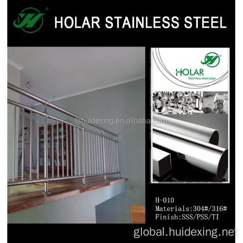 Acrylic Interior Stair Railings Stainless Steel Gates , Fences and Stair railing Supplier